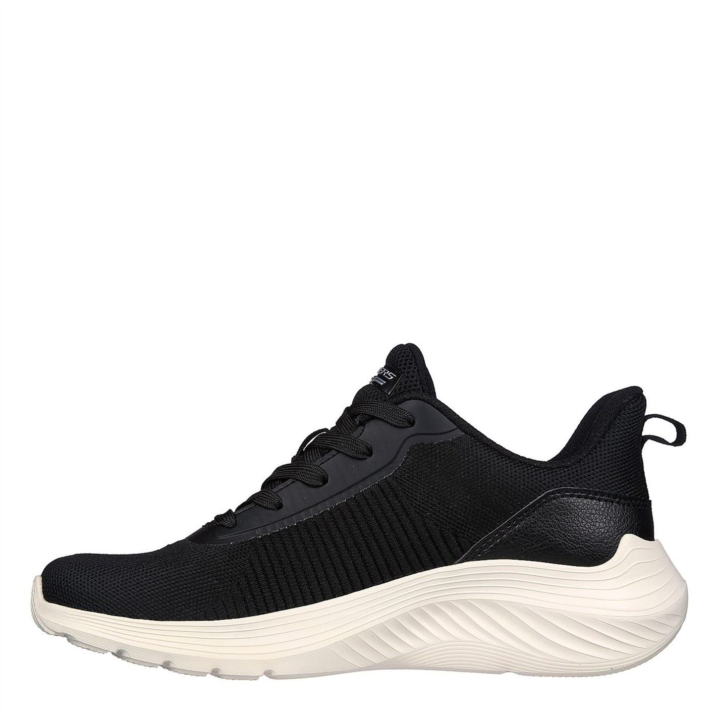 Skechers Womens Bobs Squad Waves Low Top Trainers