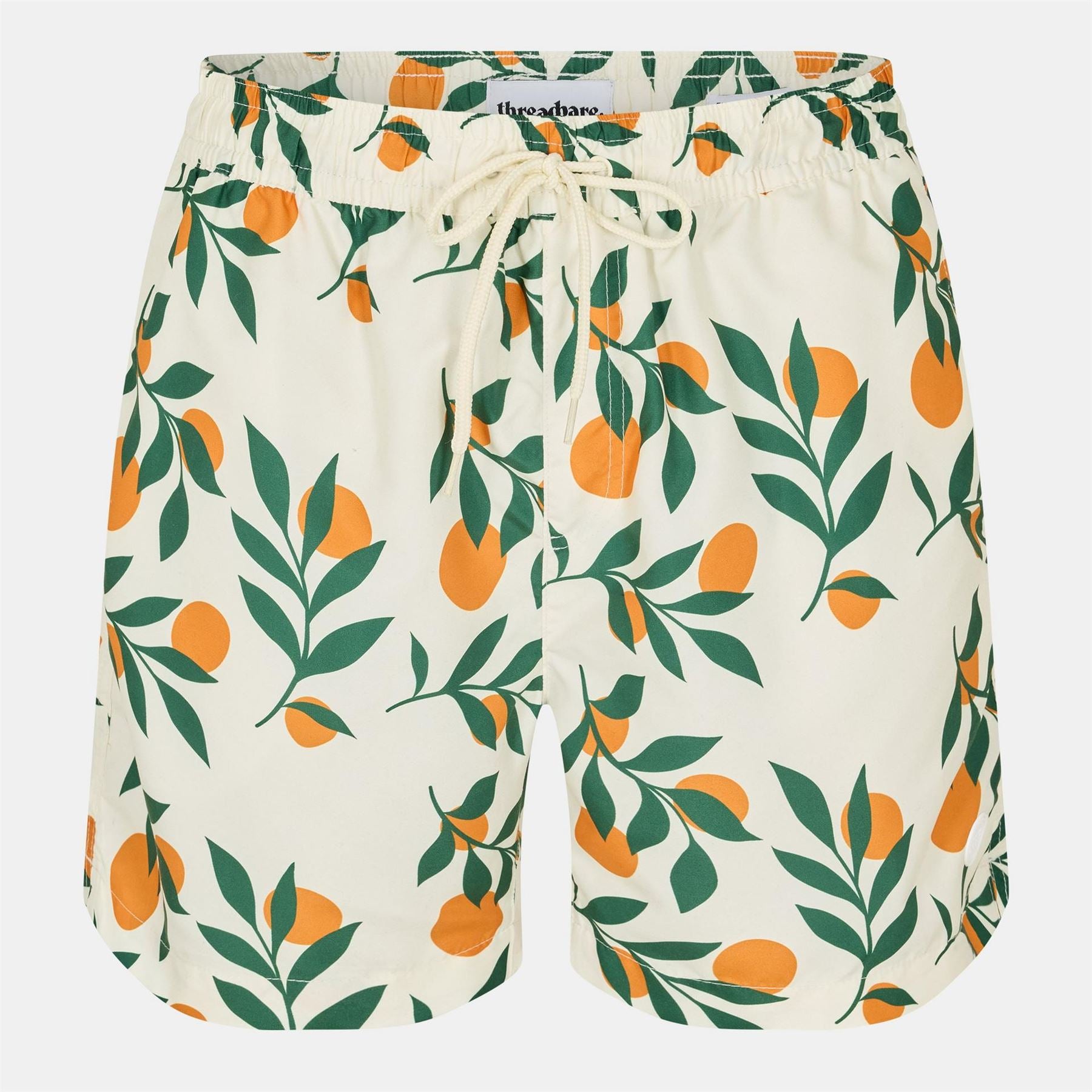 Threadbare Regular Fit Fruit Patterned Swim Shorts