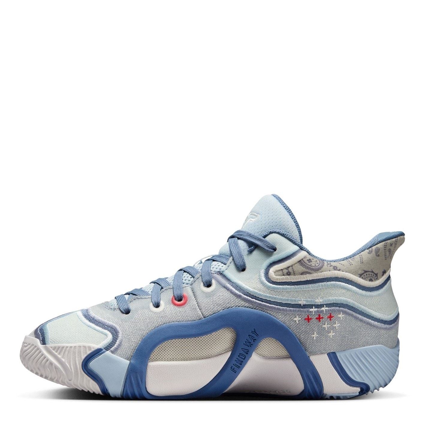 Air Jordan Tatum 3 GS Graphic Print Low Top Sneakers