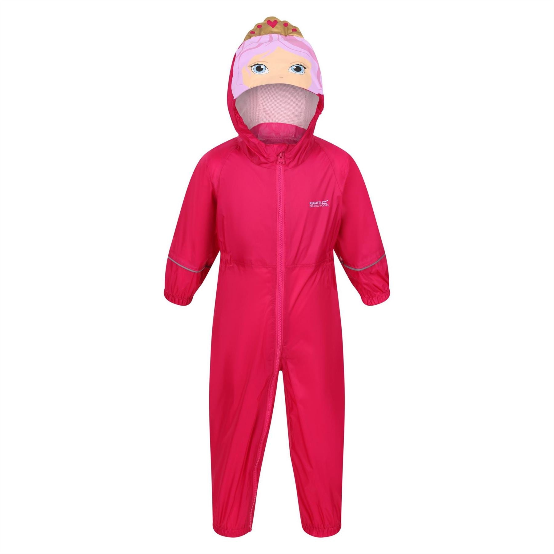Regatta Kids Charco Animal Hooded Waterproof Jacket