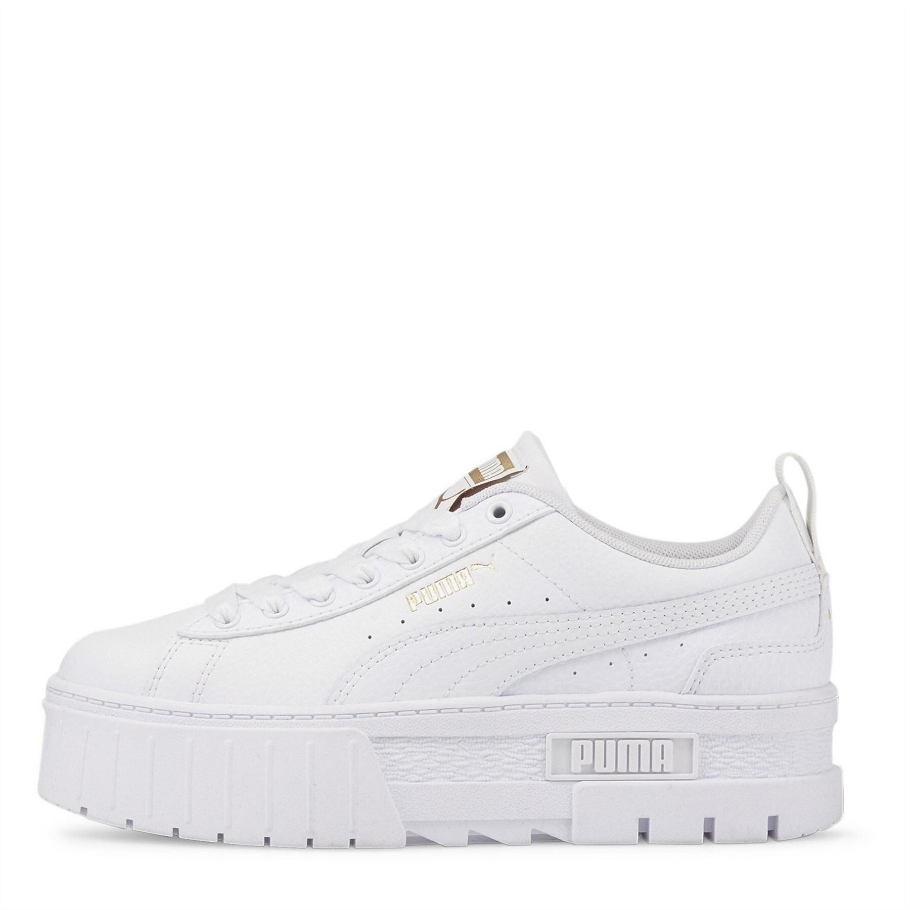 Puma Junior Mayze Graphic Print Platform Skate Shoes