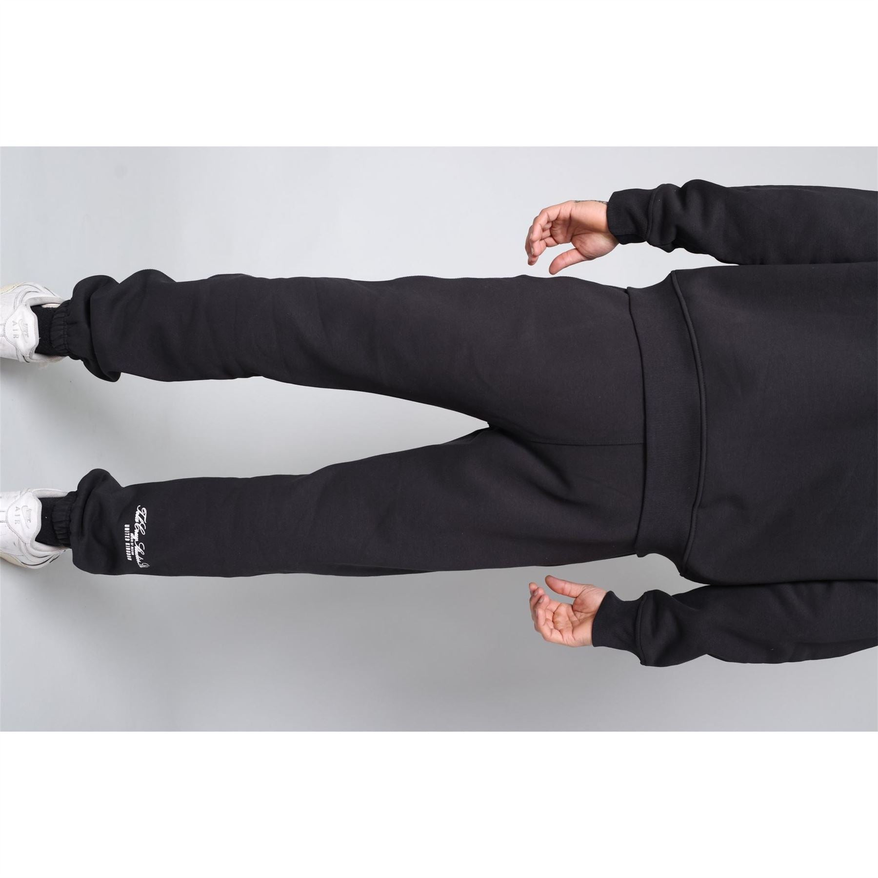 Tela Cruz Studio Cuffed Closed Hem Fleece Jogging Bottom