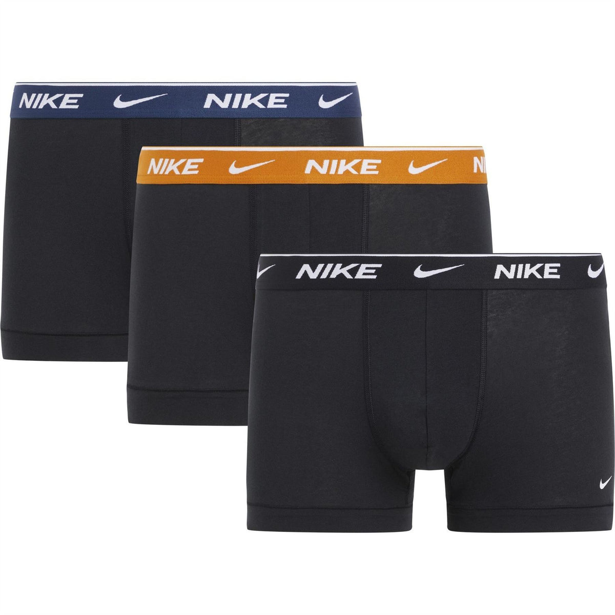 Nike Mens 3 Pack Everyday Cotton Trunks