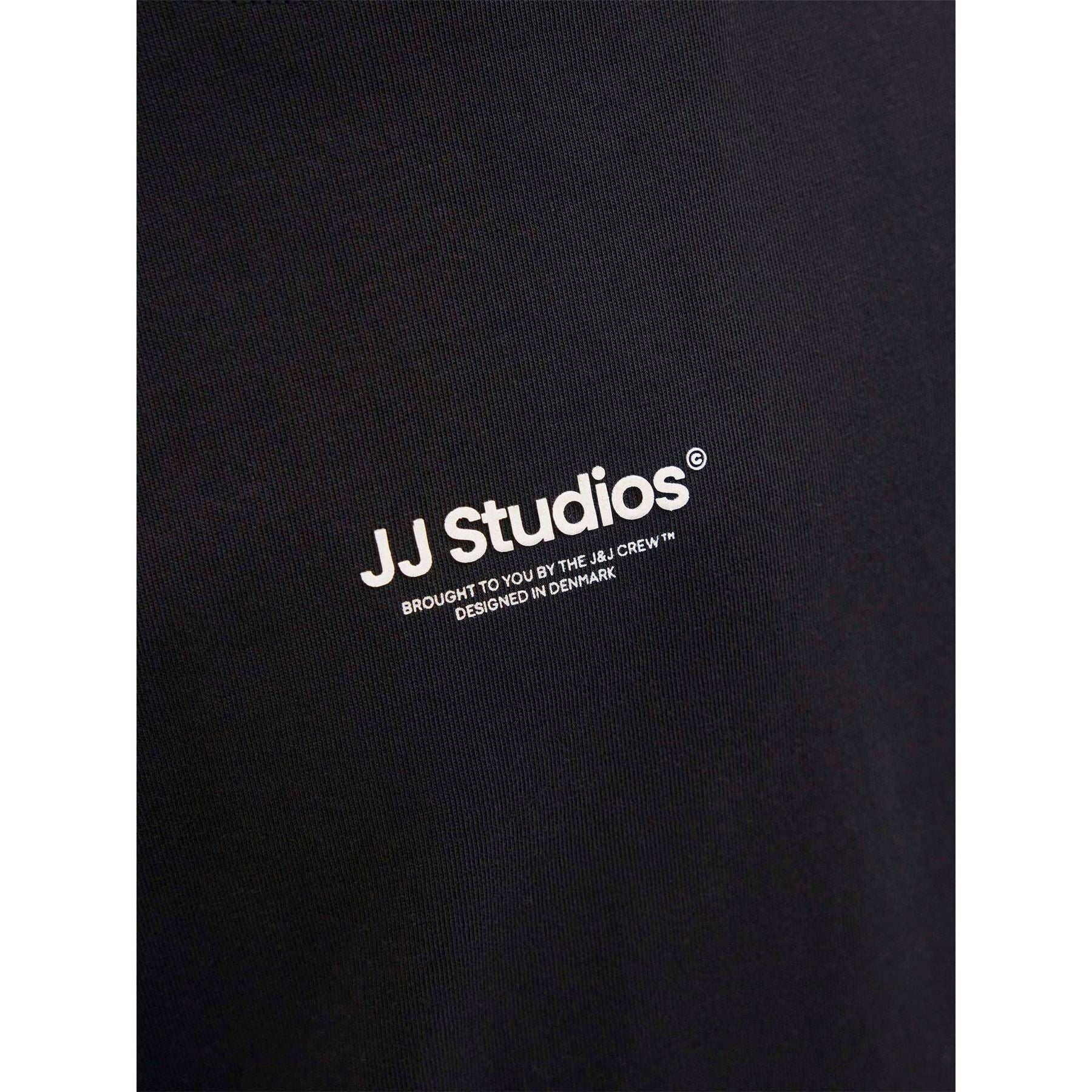 Jack and Jones Soho Logo Print Crew Neck Short Sleeve Jersey T-Shirt