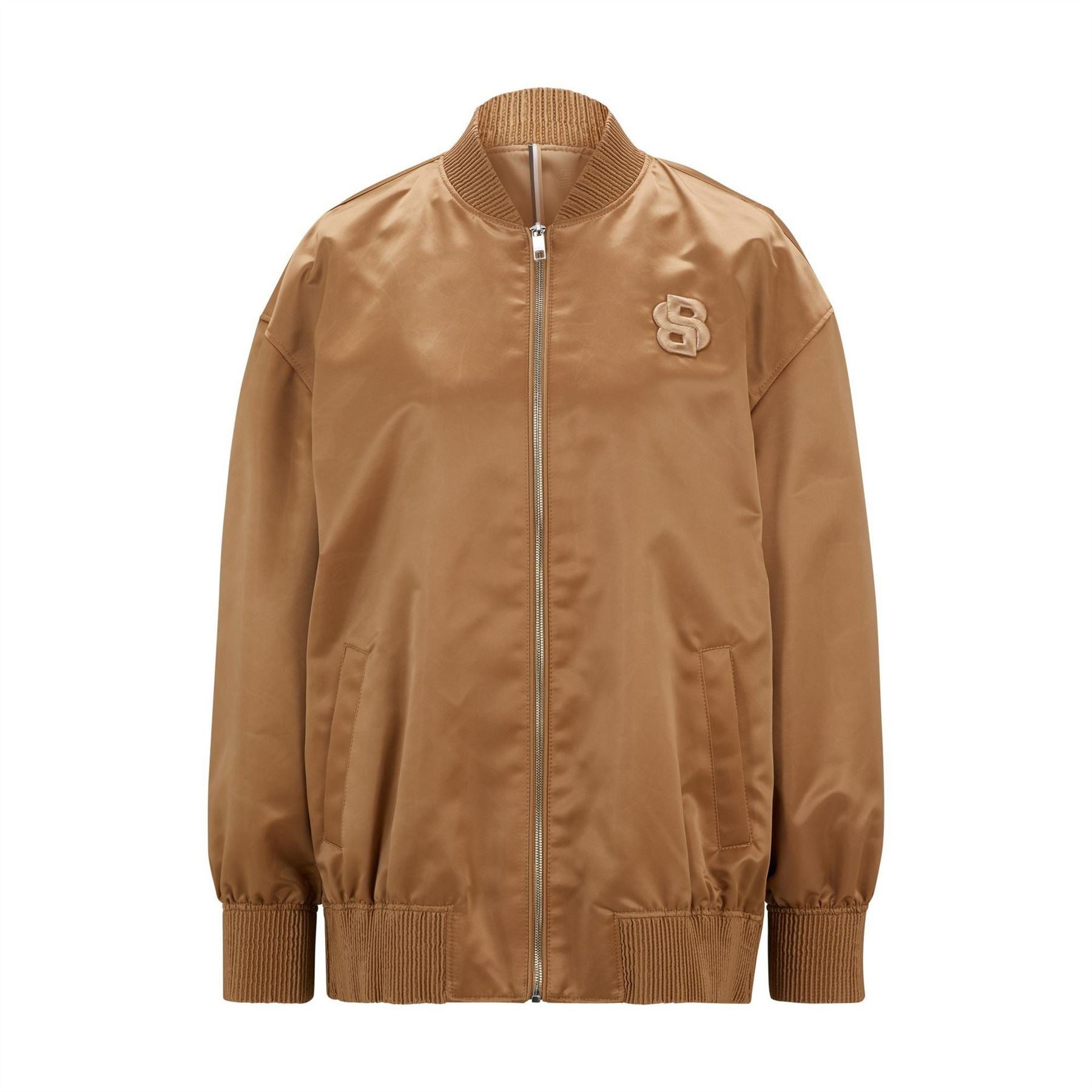 Boss Palberta Mono Monochrome Bomber Jacket