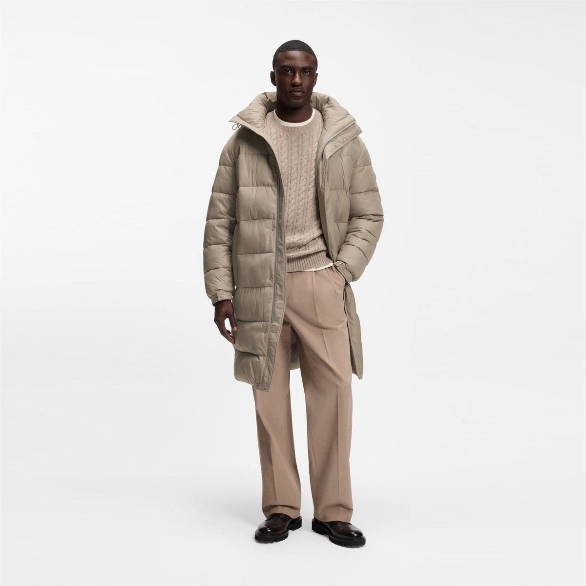 Boss Carpa Long Puffer Jacket
