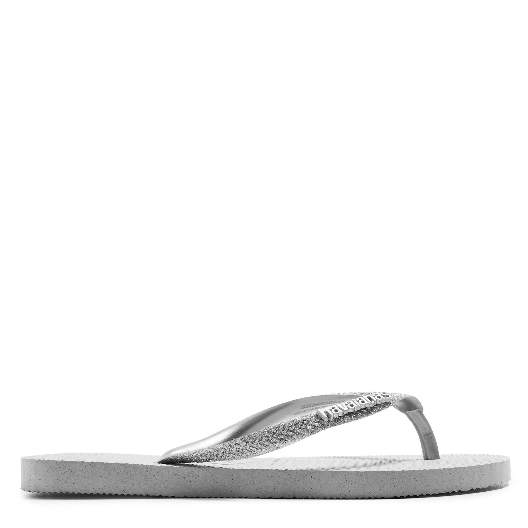 Havaianas Kids Slim Glitter Ii Beige Flip Flops