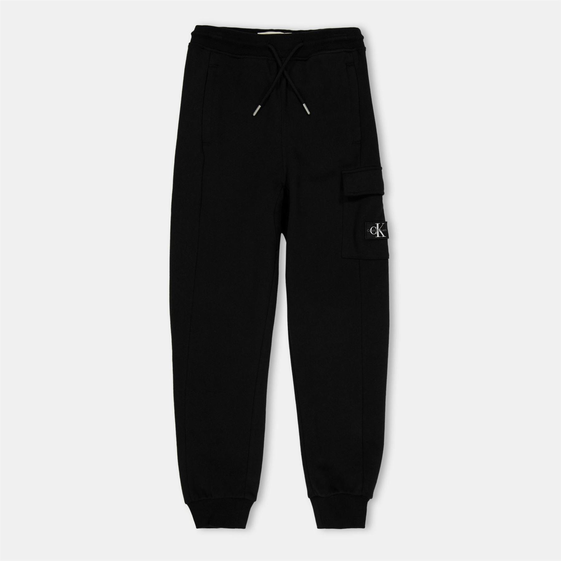 Calvin Klein Jeans Solid Patterned Cargo Combat Joggers