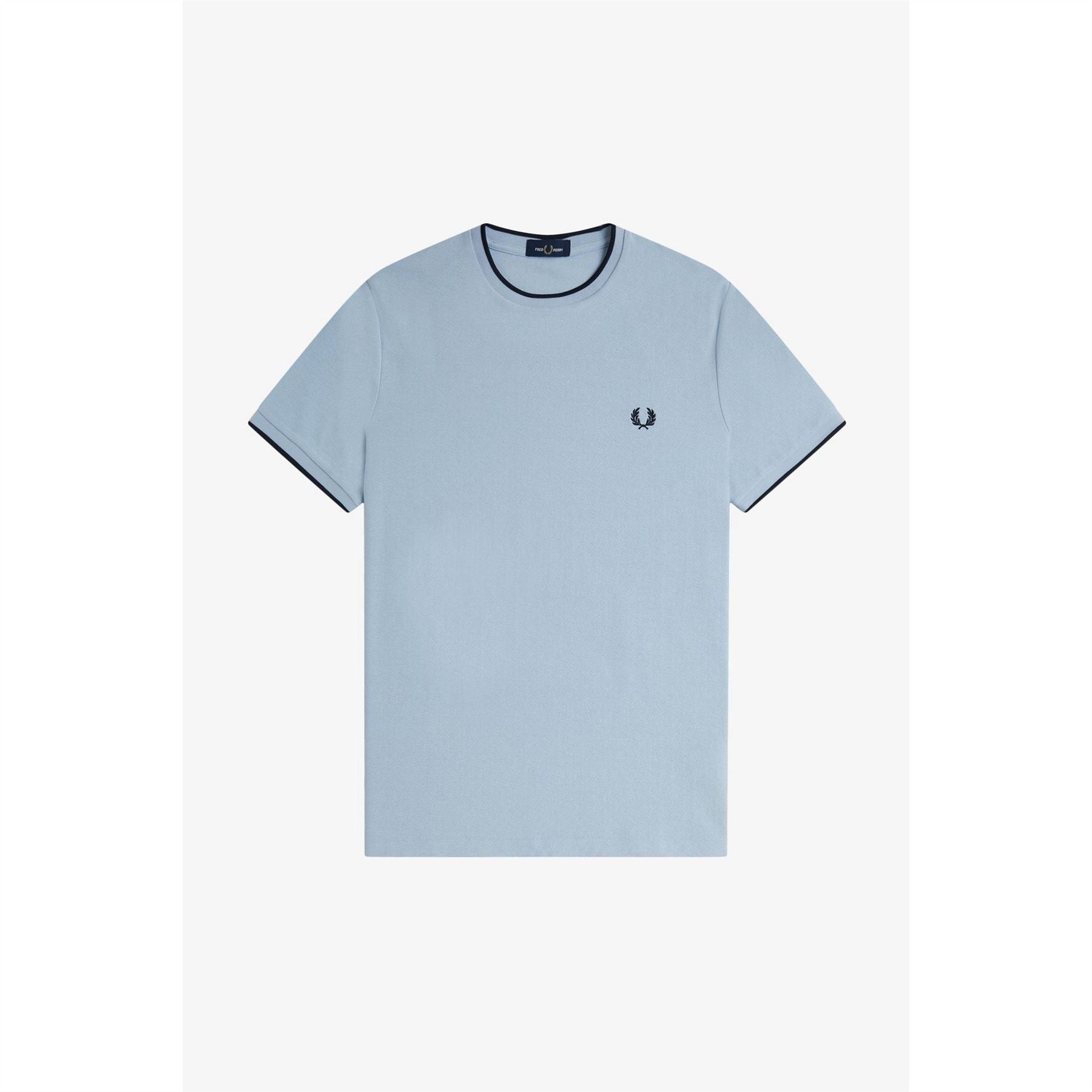 Fred Perry Regular Fit Crepe Pique T-Shirt