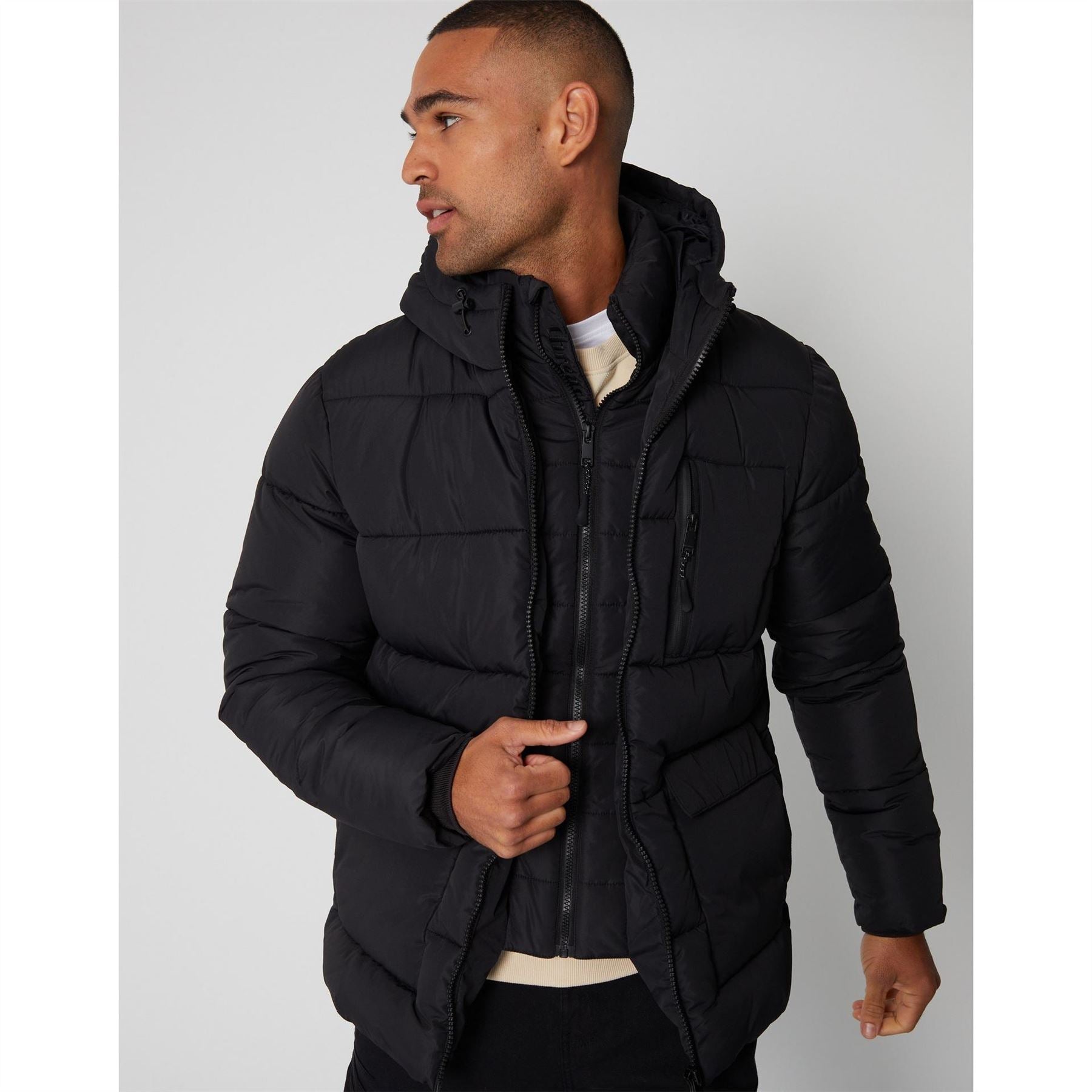 Threadbare Tb Charleston Quilted Jacket