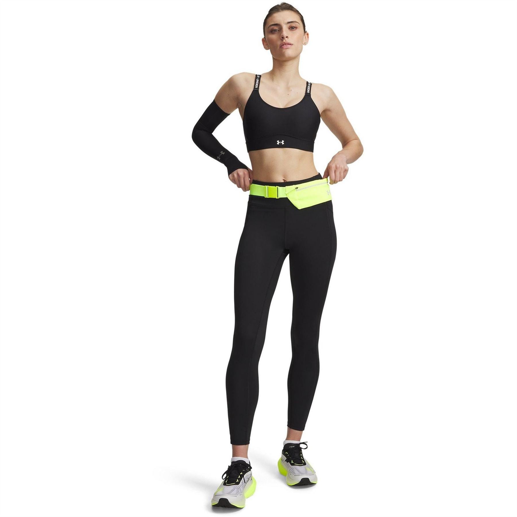 Under Armour Velociti High Rise Solid Patterned Leggings