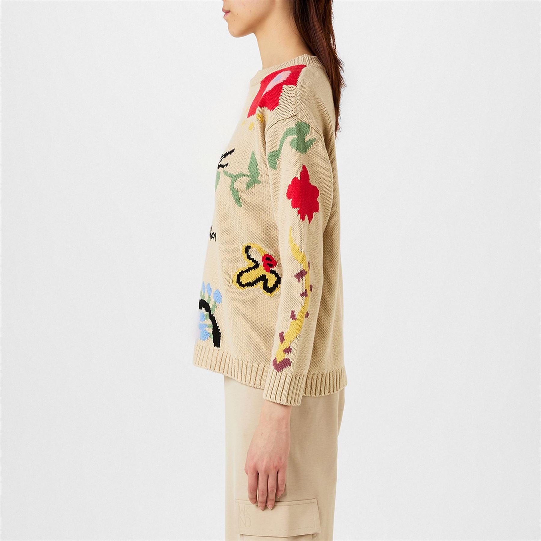 Weekend Max Mara Sleeved Inlay Sweater