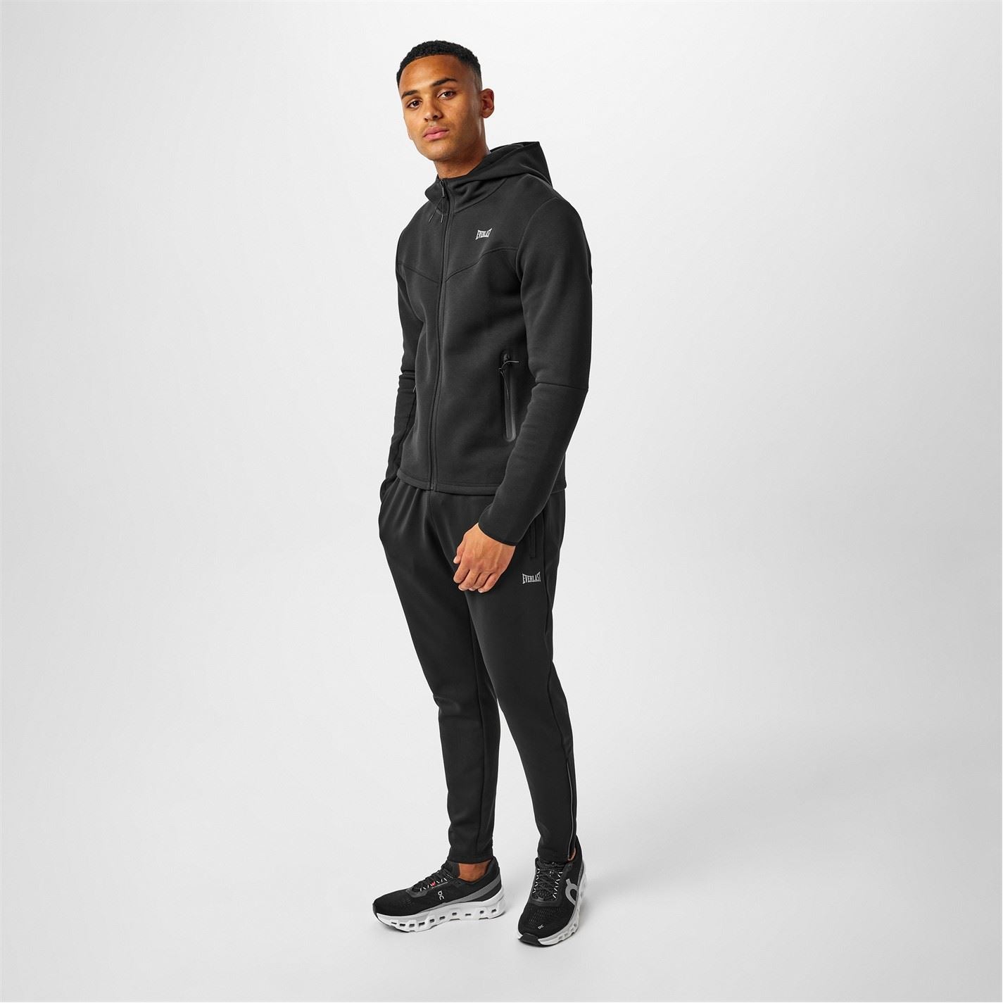 Everlast Elite Zipped Pocket Hooded Sweat Jacket