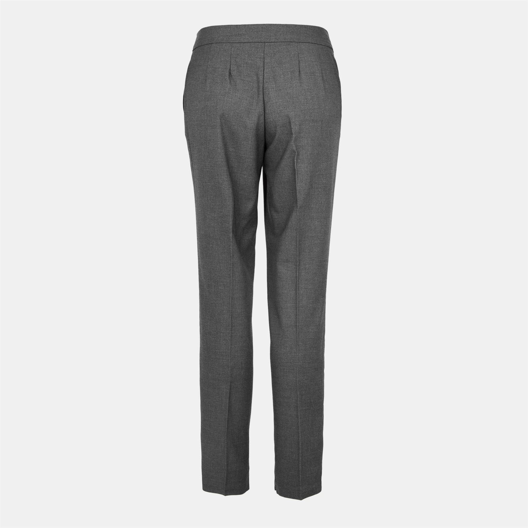 JJXX Tap Solid Patterned Straight Leg Trousers