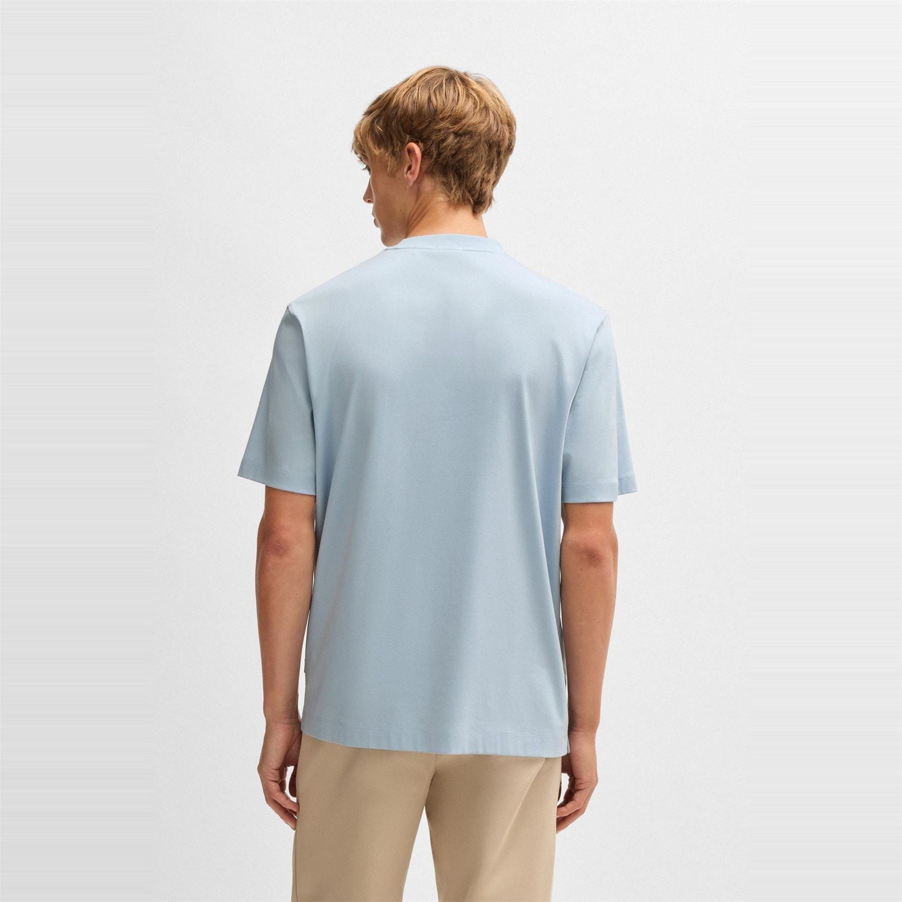 Boss BOSS BLACK Taut Minimalist Design T Shirt with Logo Detail