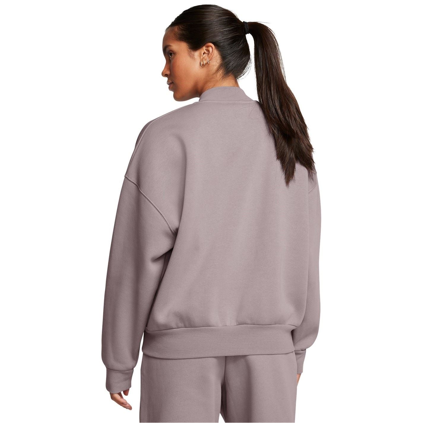 Under Armour Fleece Varsity Bomber Jacket