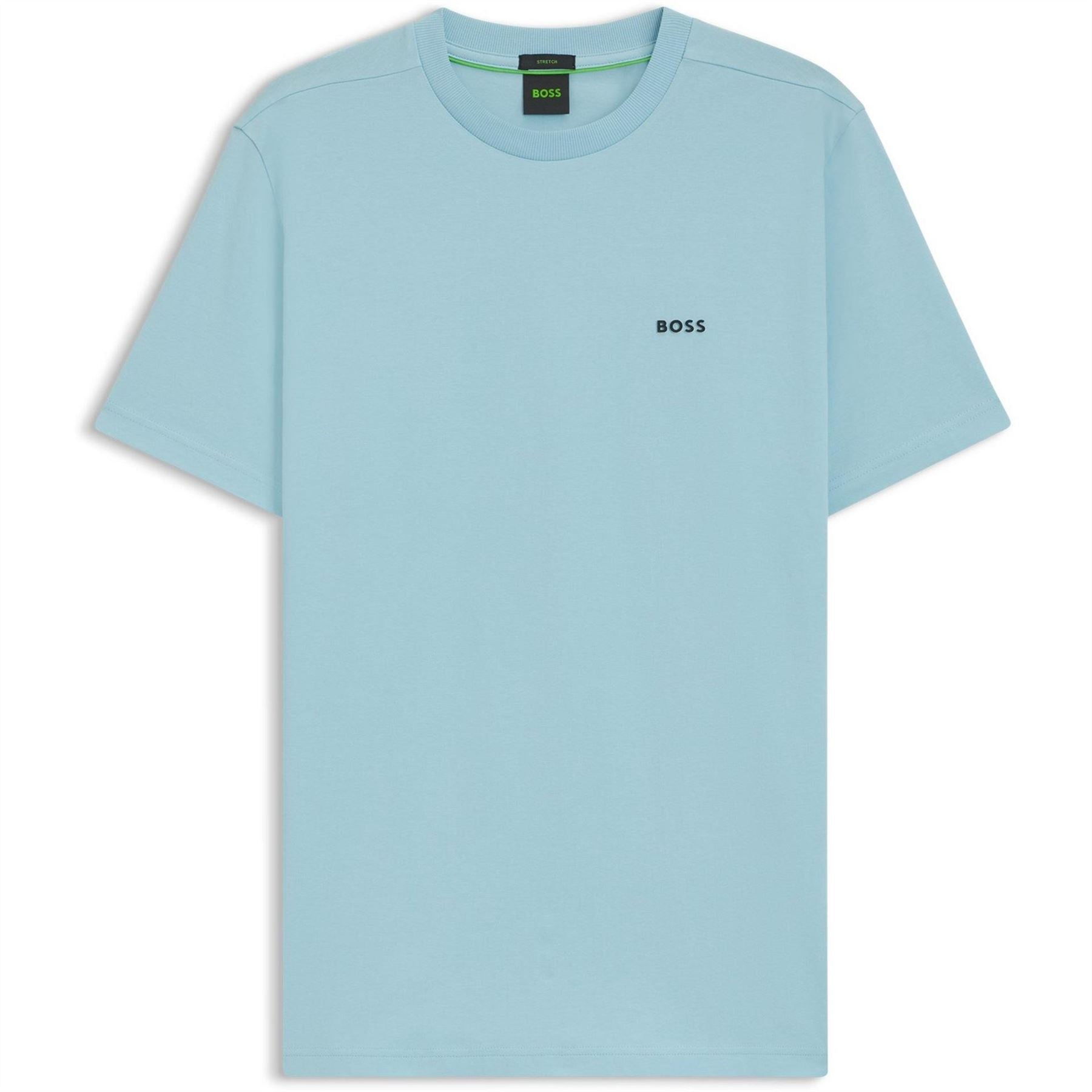 Boss BOSS GREEN T Shirt with Logo Design Stretch Cotton