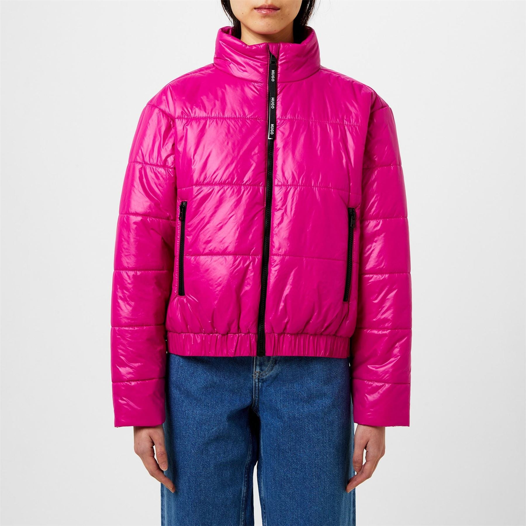 Hugo Short Relaxed Fit Puffer Jacket