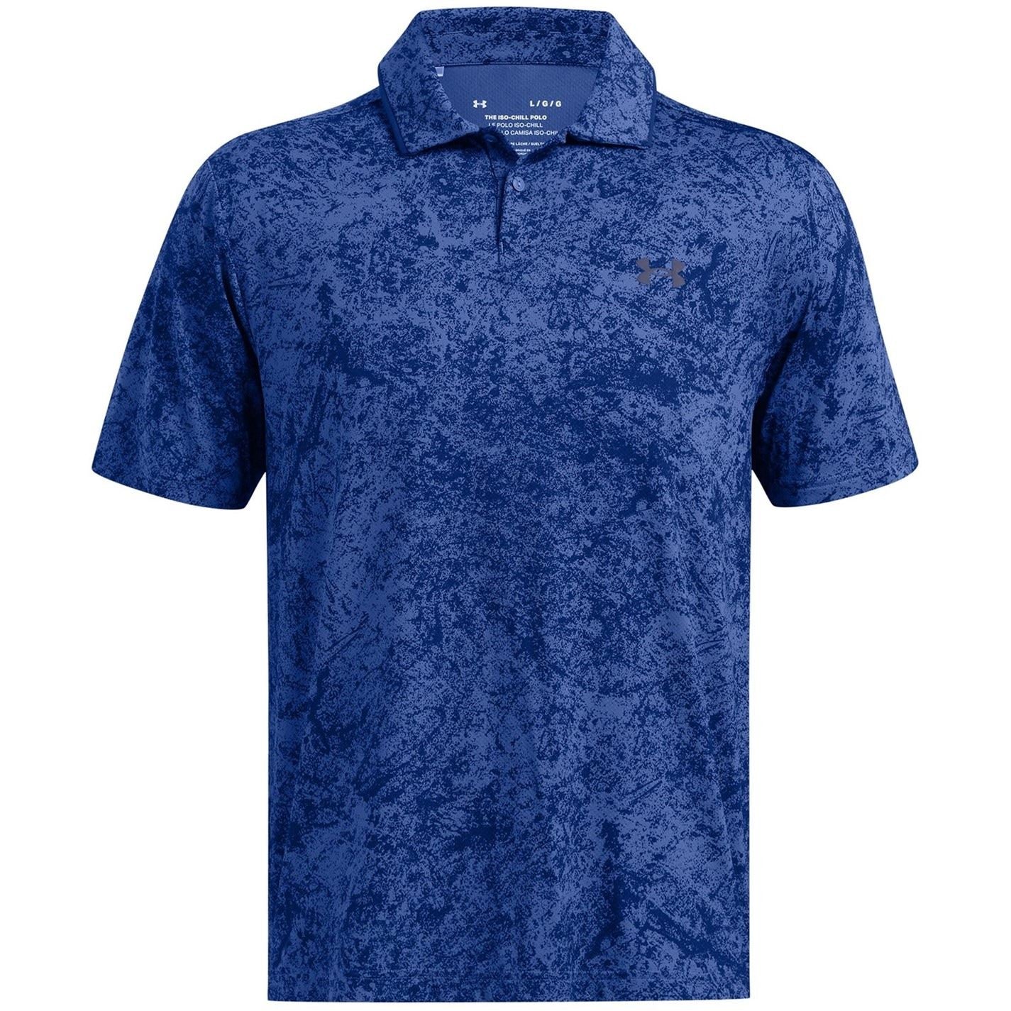 Under Armour ISO Chill Collared Neck Short Sleeve Polo Shirt