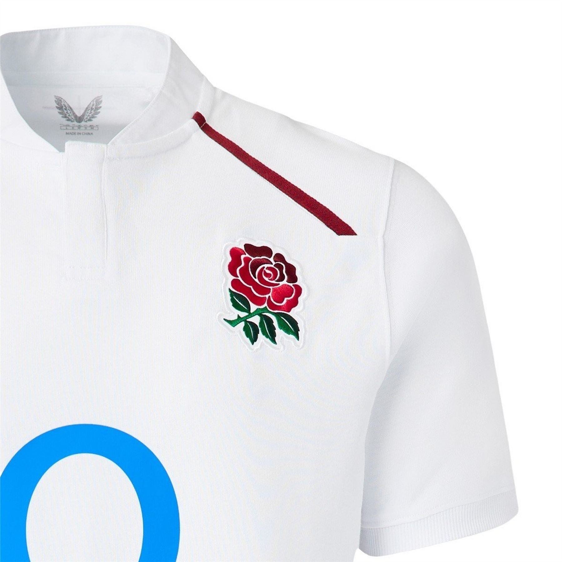 Castore England 2026 Classic Home Rugby Shirt