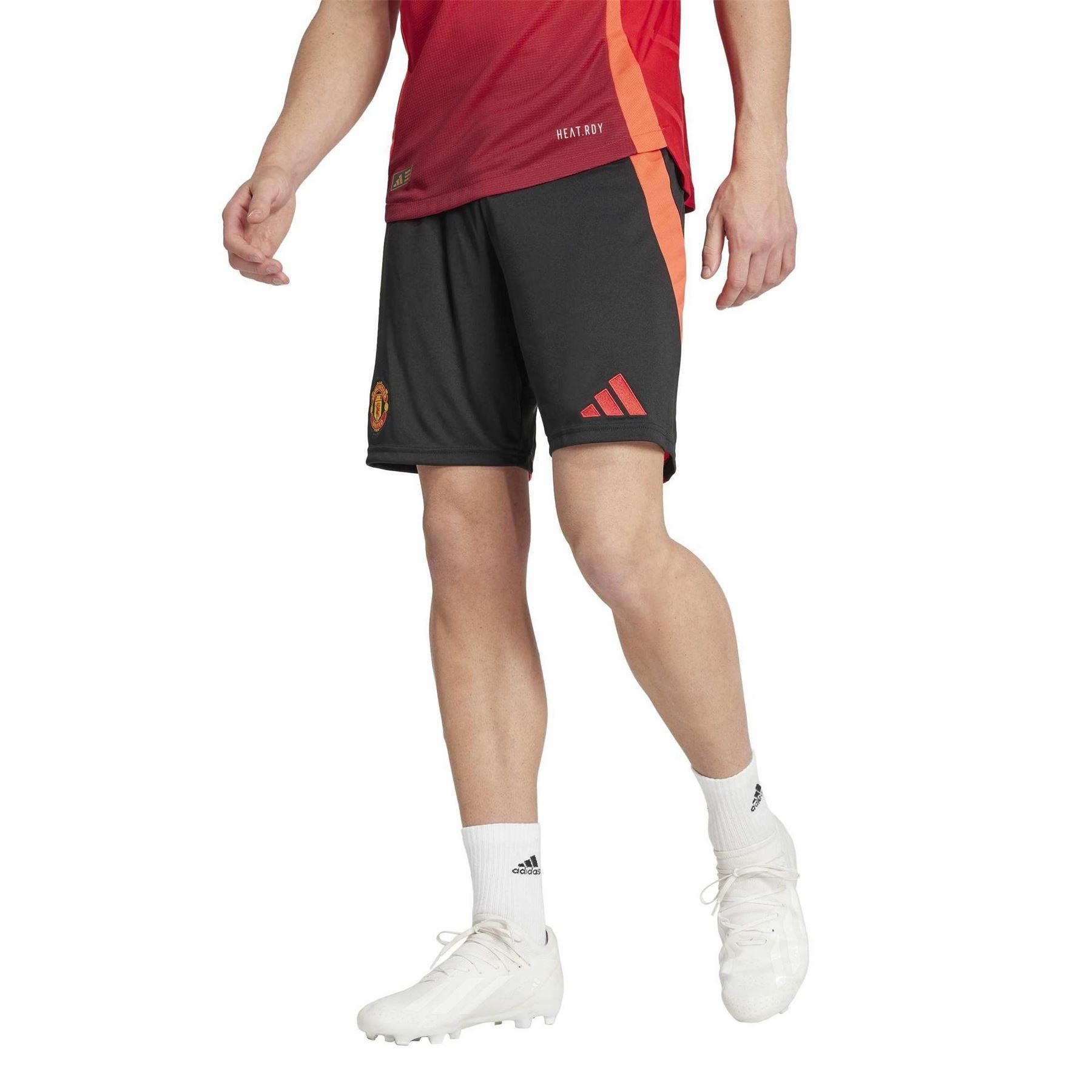 adidas Mens Mufc H Sho Football Shorts