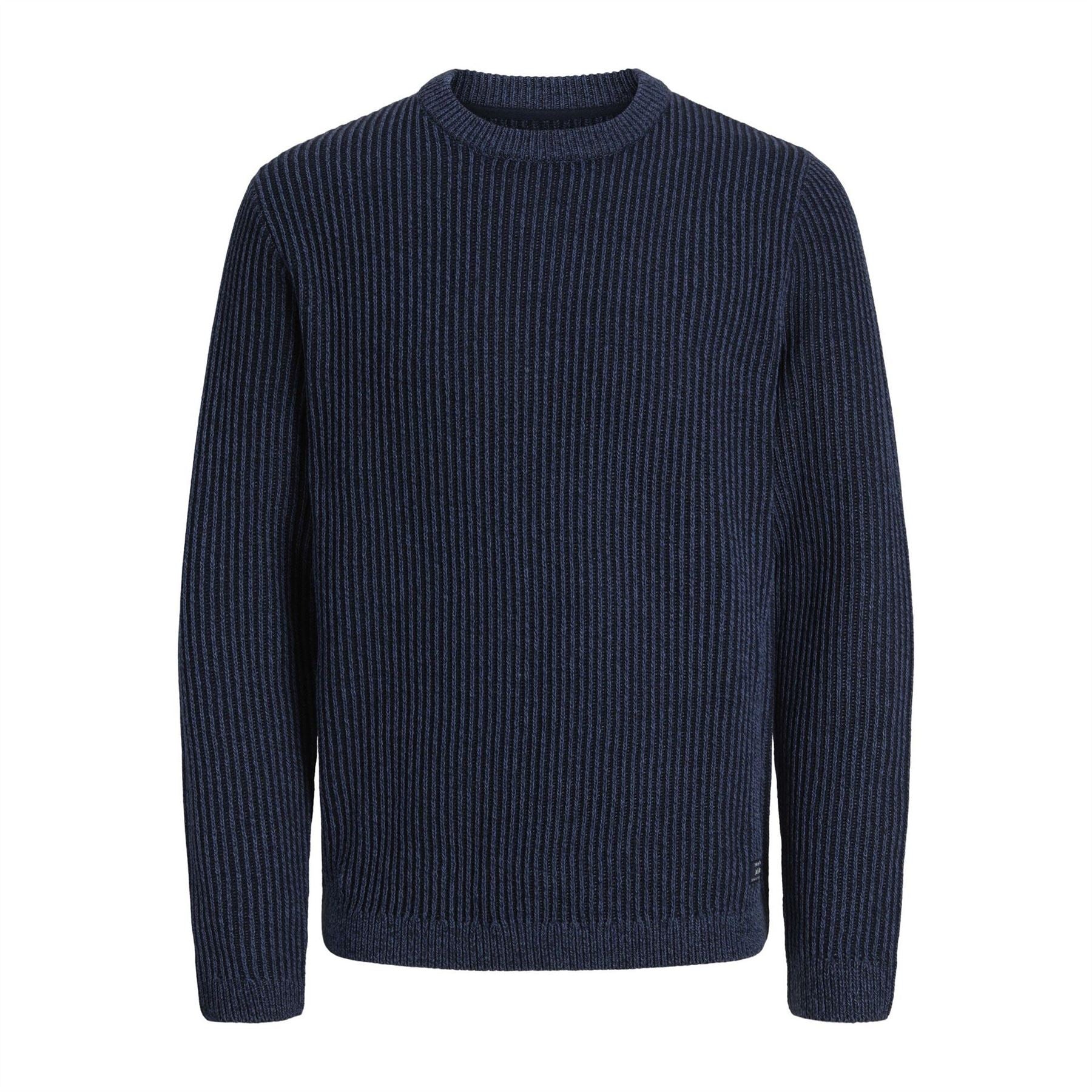 Jack and Jones Dover Ribbed Knit Crew Neck Jumper