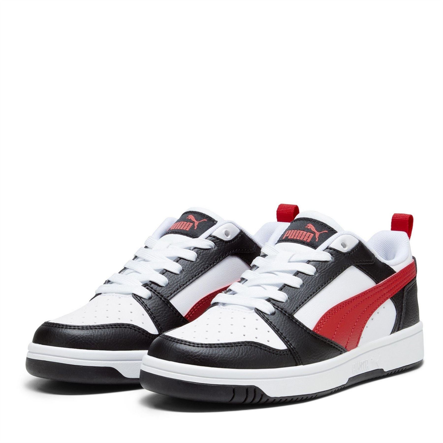 Puma Kids Rebound Lo Jr High Top Trainers