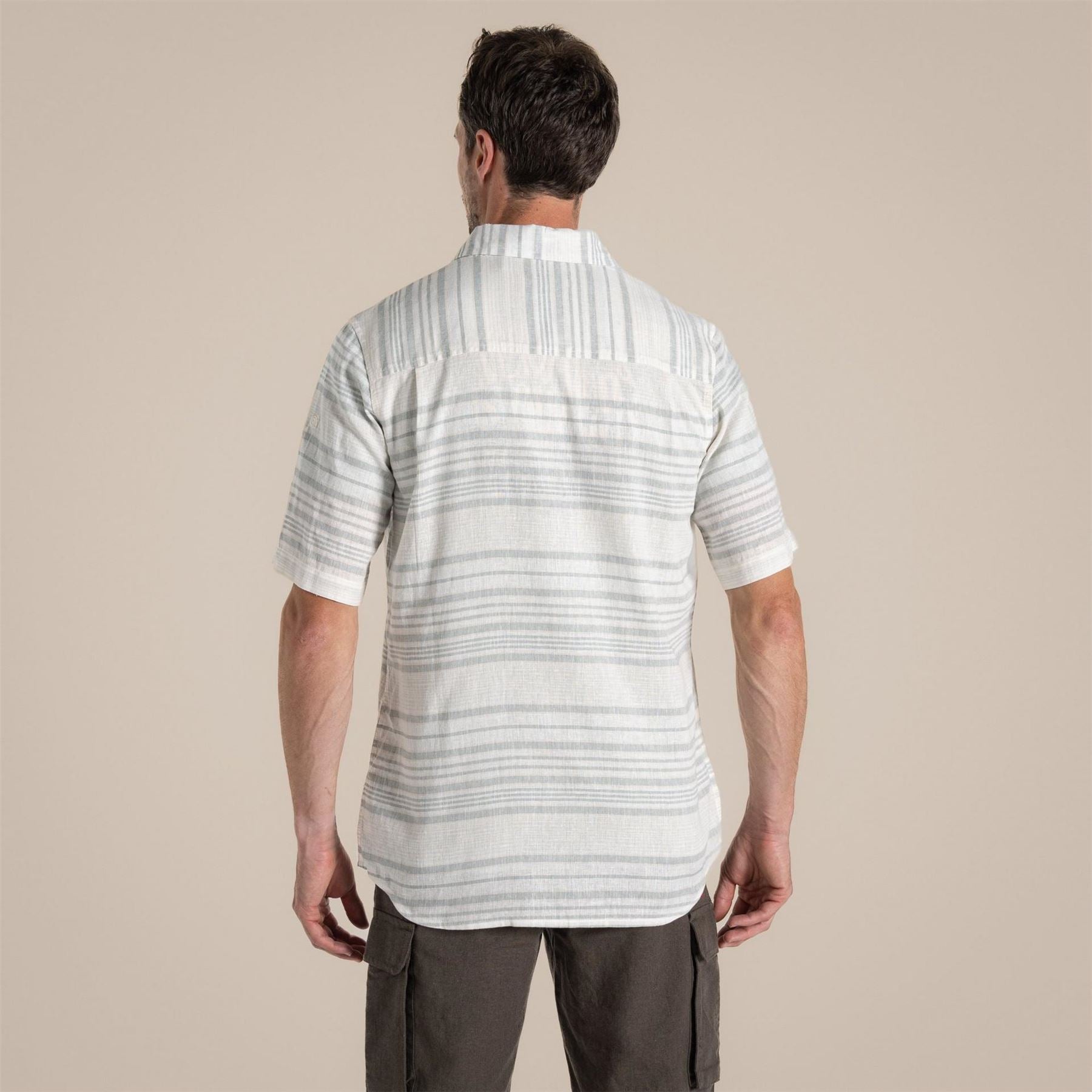 Craghoppers Collared Neck Shirt Collar Short Sleeve Shirt