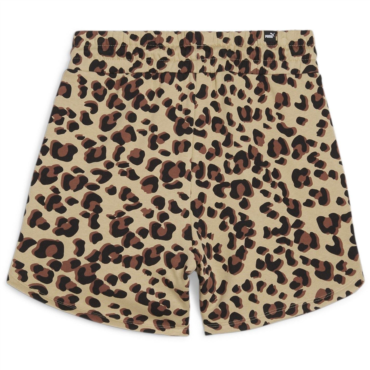 Puma Womens Animal Print Shorts