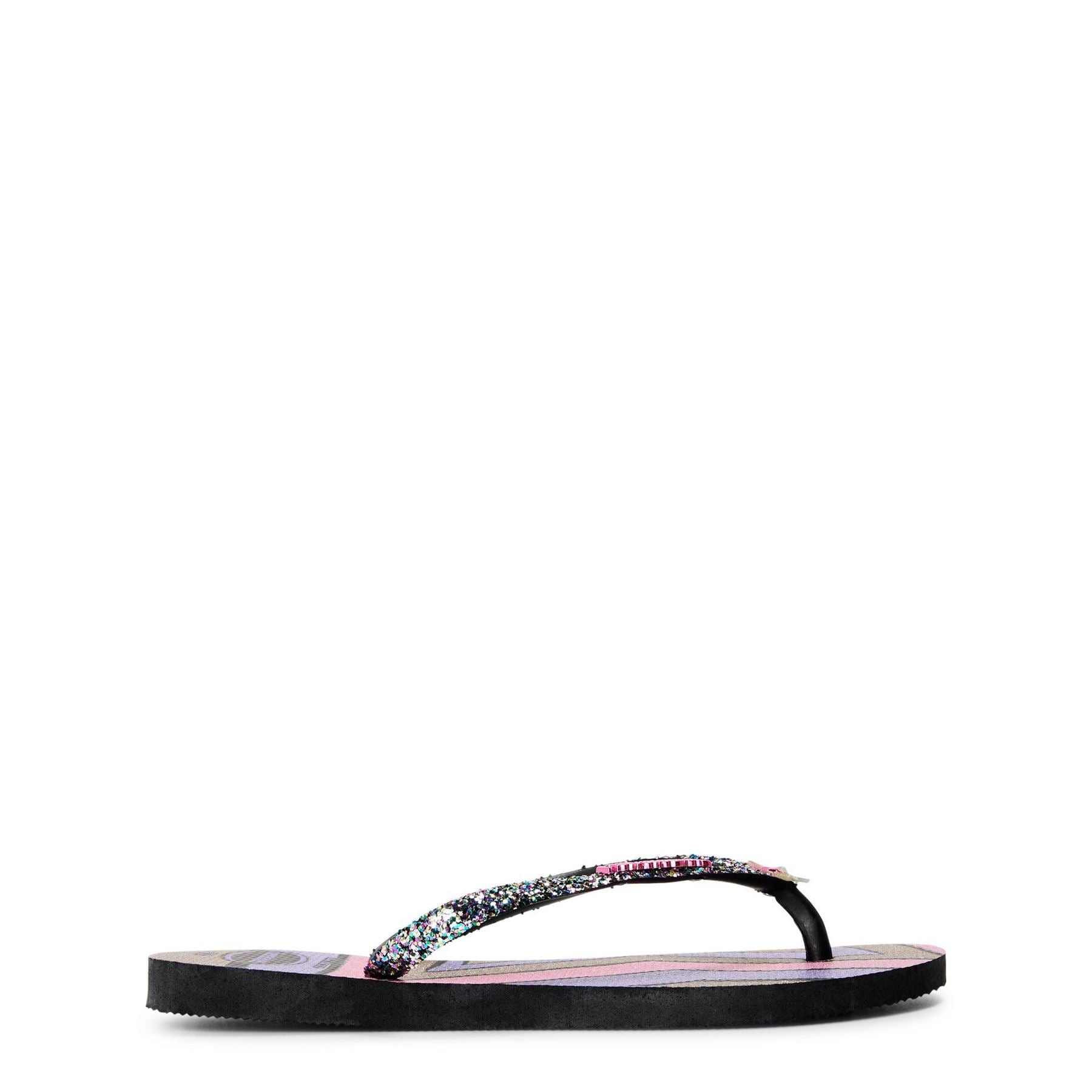 Havaianas Kids Slim Glitter Pink Flip Flops
