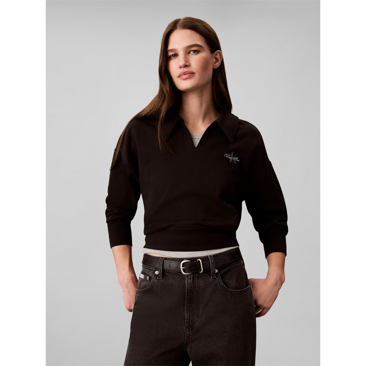 Calvin Klein Jeans Mono Col Sweatshirt