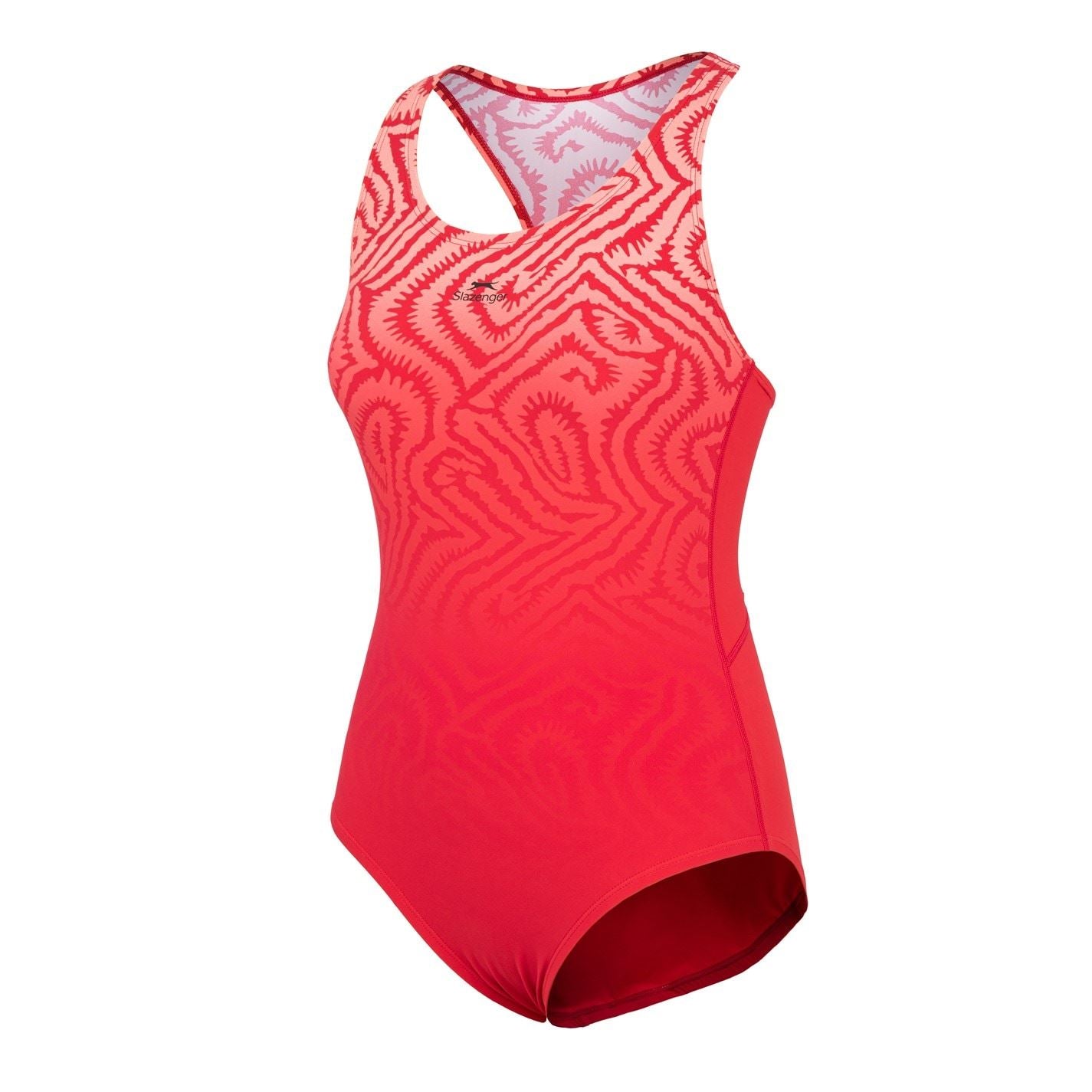 Slazenger Womens Sports Back Swimsuit