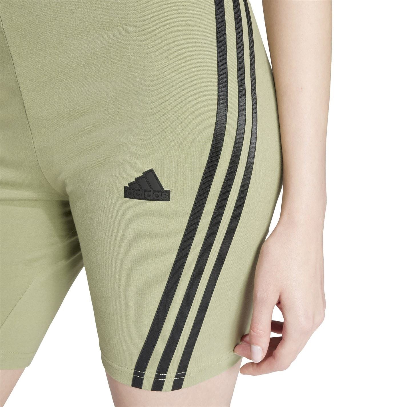 adidas Womens Future Icons 3 Stripes Cycling Shorts
