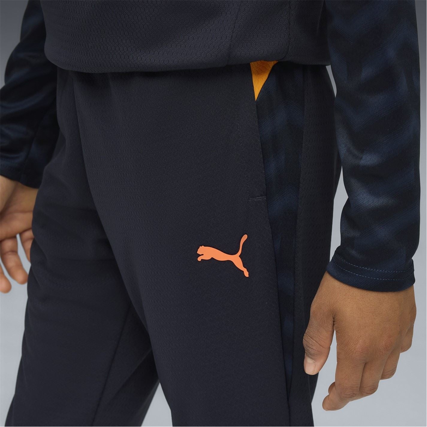 Puma Individual Cup Tracksuit Bottoms Juniors
