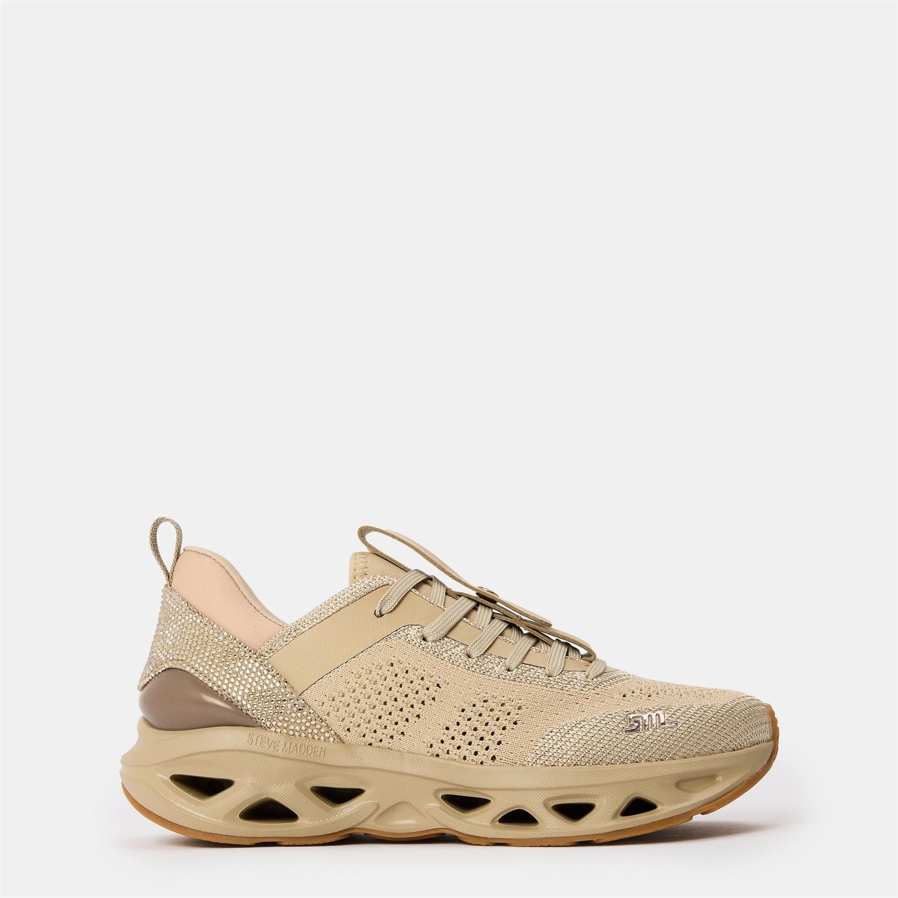 Steve Madden Surge 1R Lace-Up Textured Sneakers