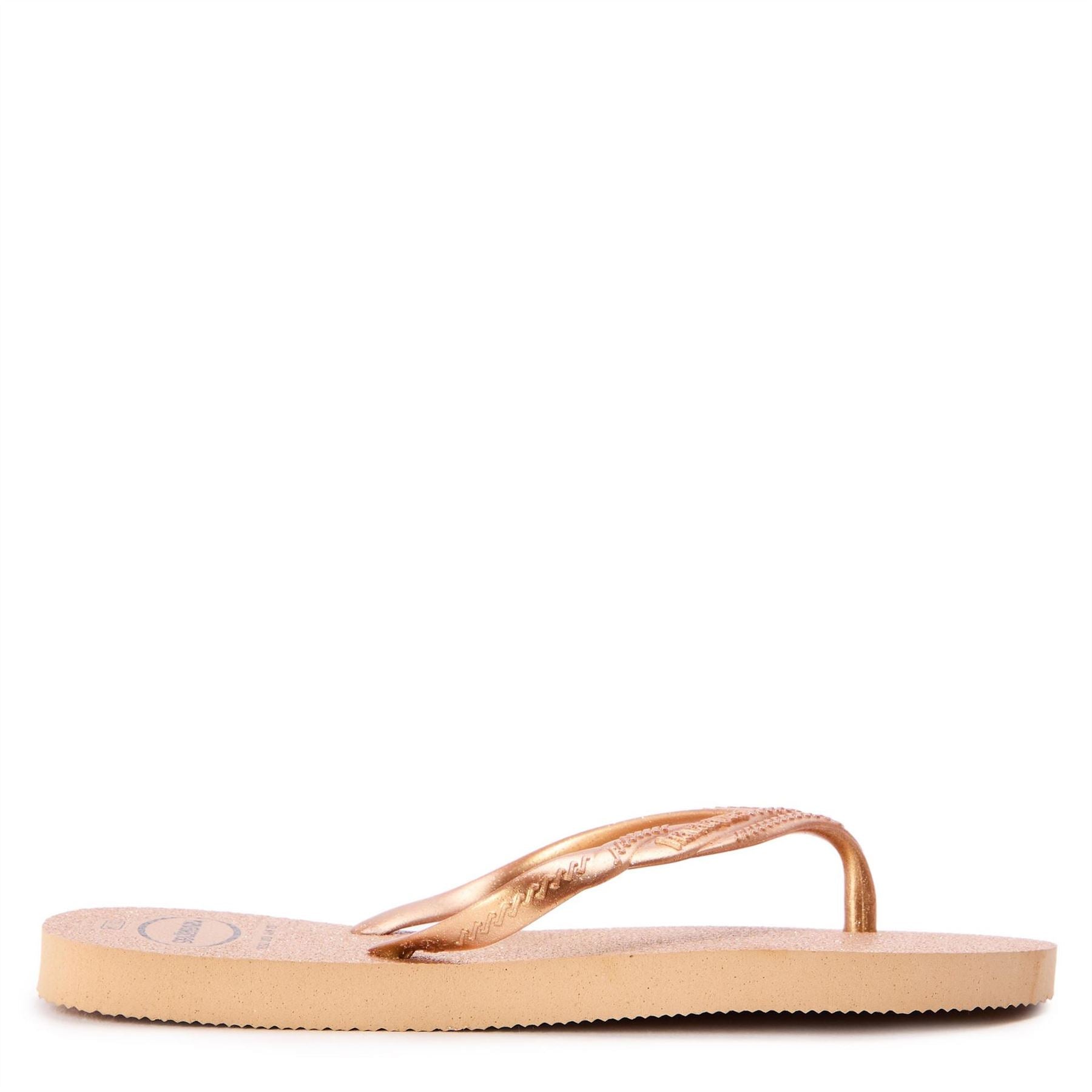 Havaianas Hav. Fantasia Gloss Black Grey 33 3 Flip Flops Womens