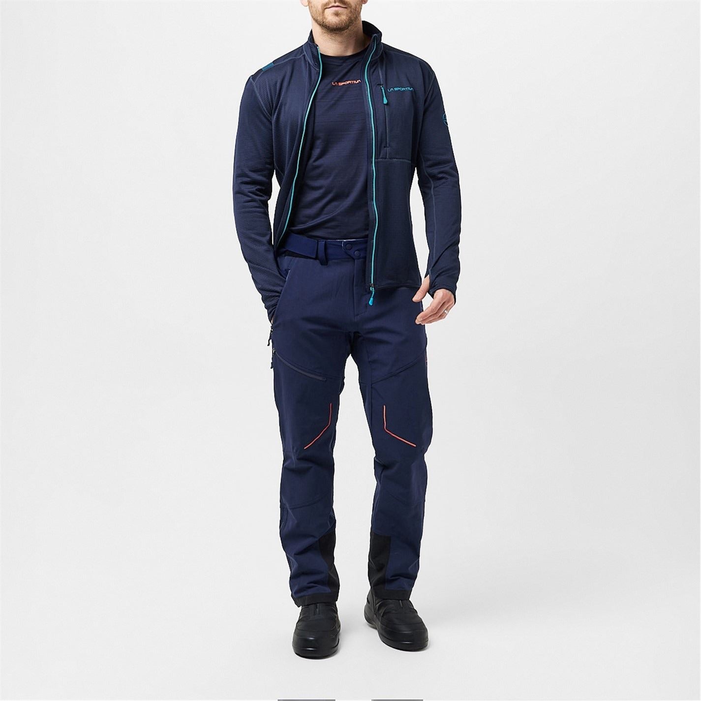 La Sportiva Excel Solid Patterned Salopette Ski Pants