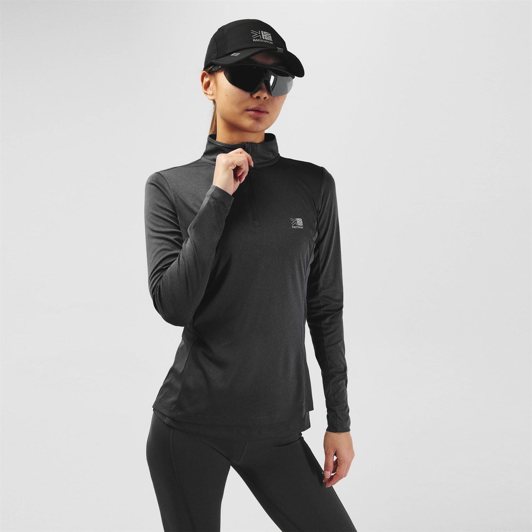 Karrimor Longsleeve Quarter Zip Top Ladies