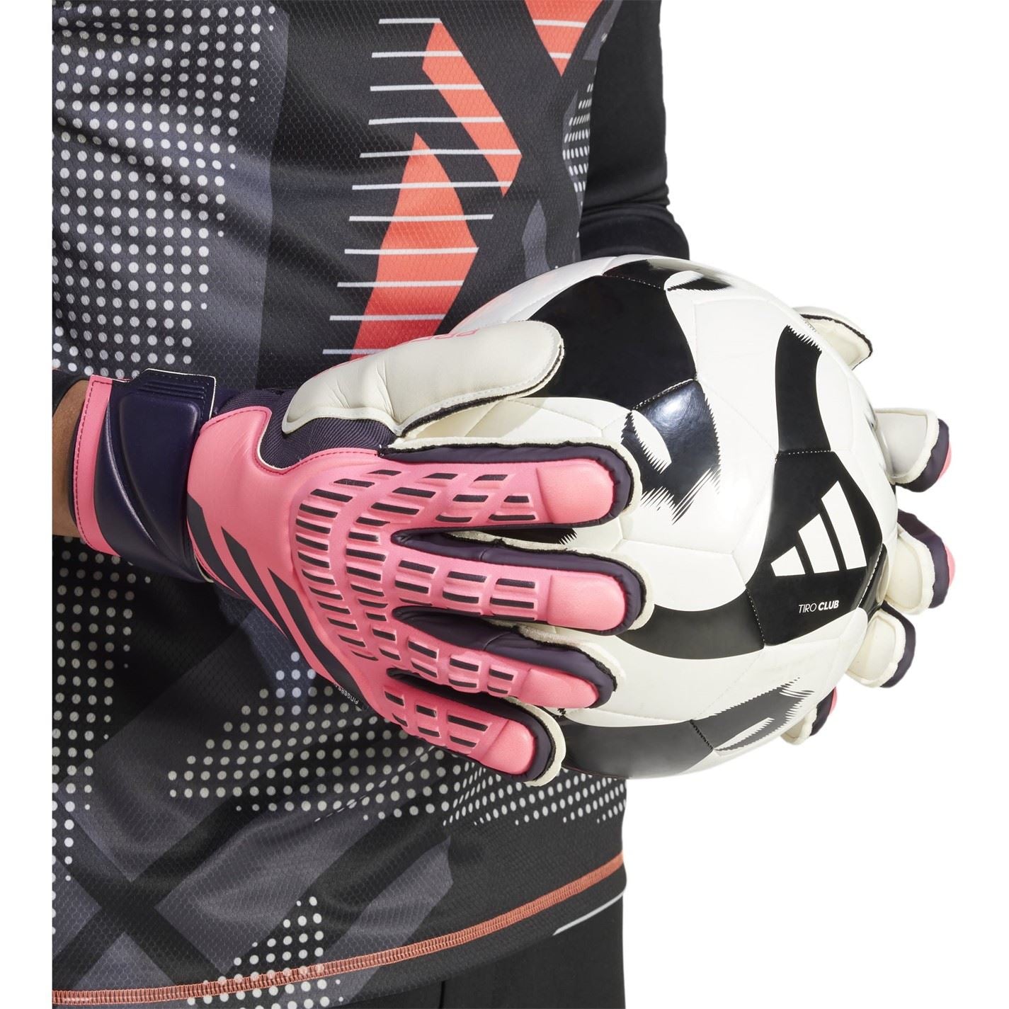 adidas Predator Match Fingersave Goalkeeper Gloves Adults