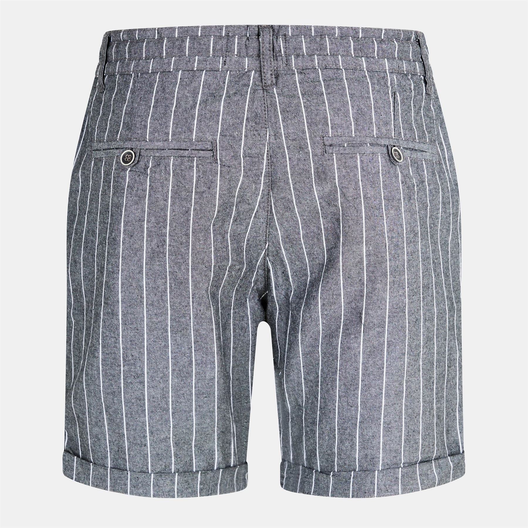Brave Soul Pinstripe Shorts