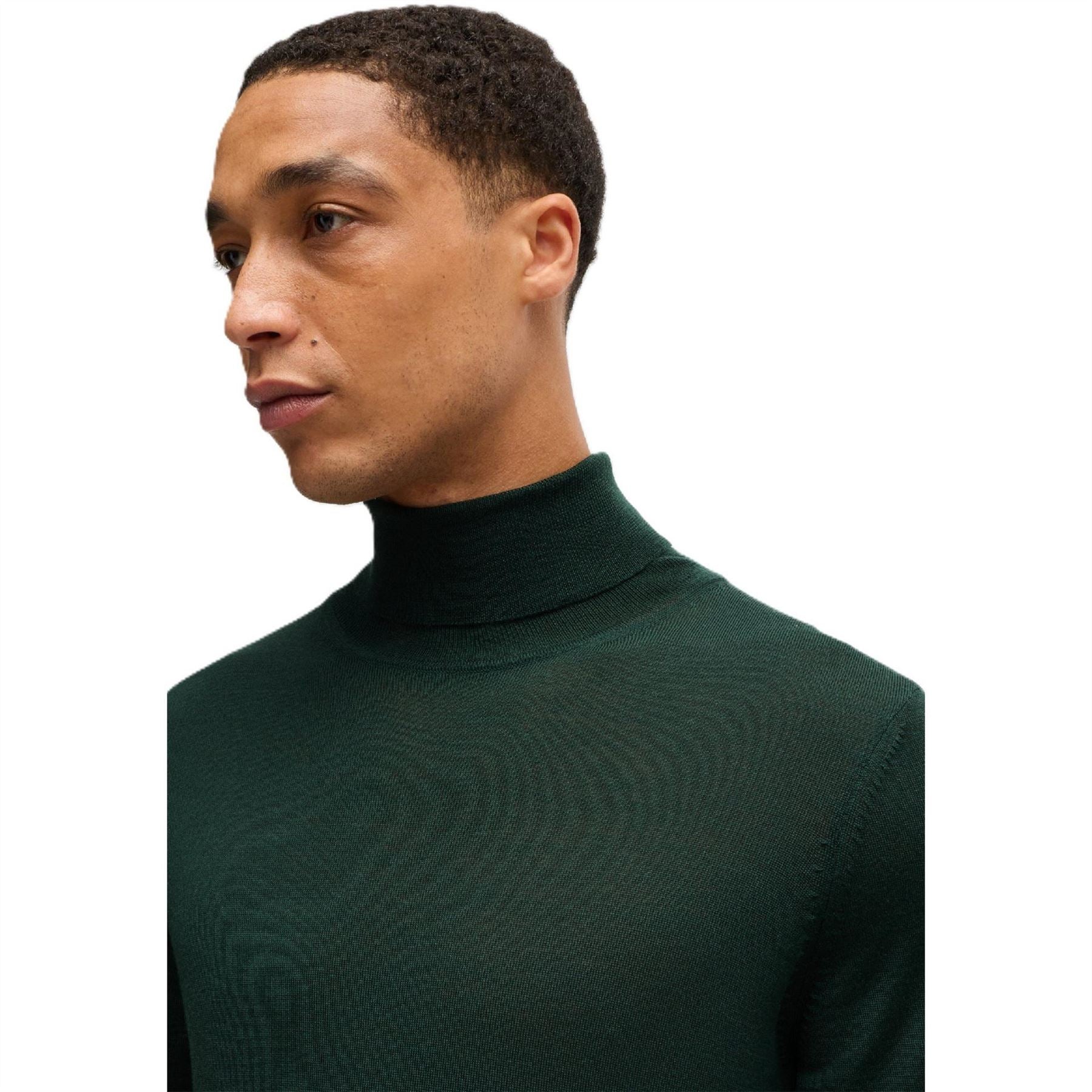 Boss Turtle Neck Long Sleeve Regular Fit Sweater
