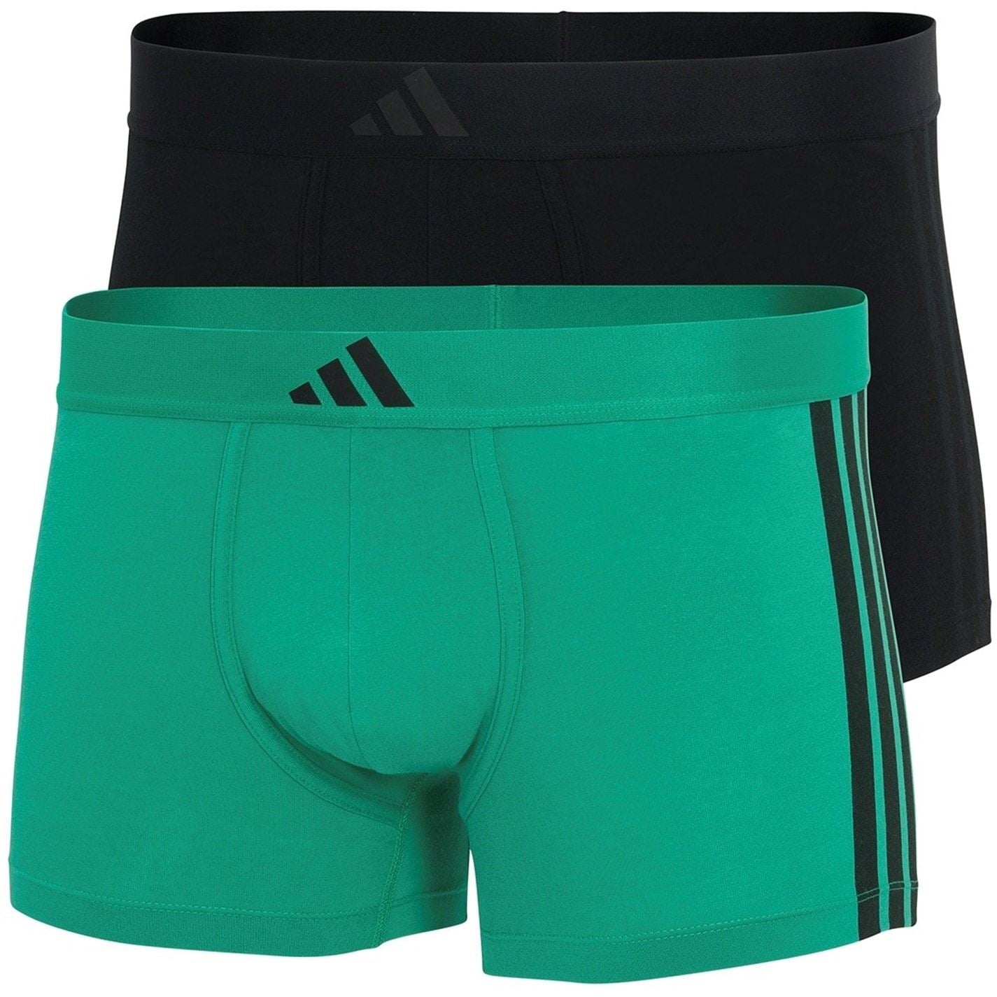 adidas Active Flex Cotton 3 Stripes Trunk (2pk)