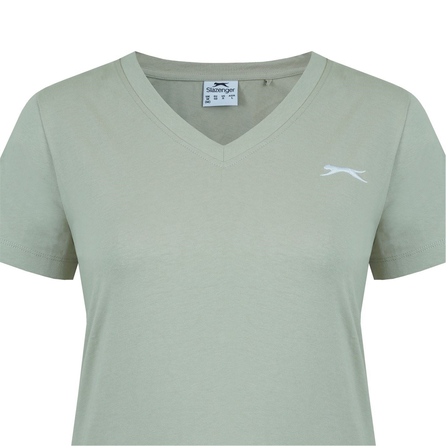 Slazenger Ladies V Neck Tee Shirt