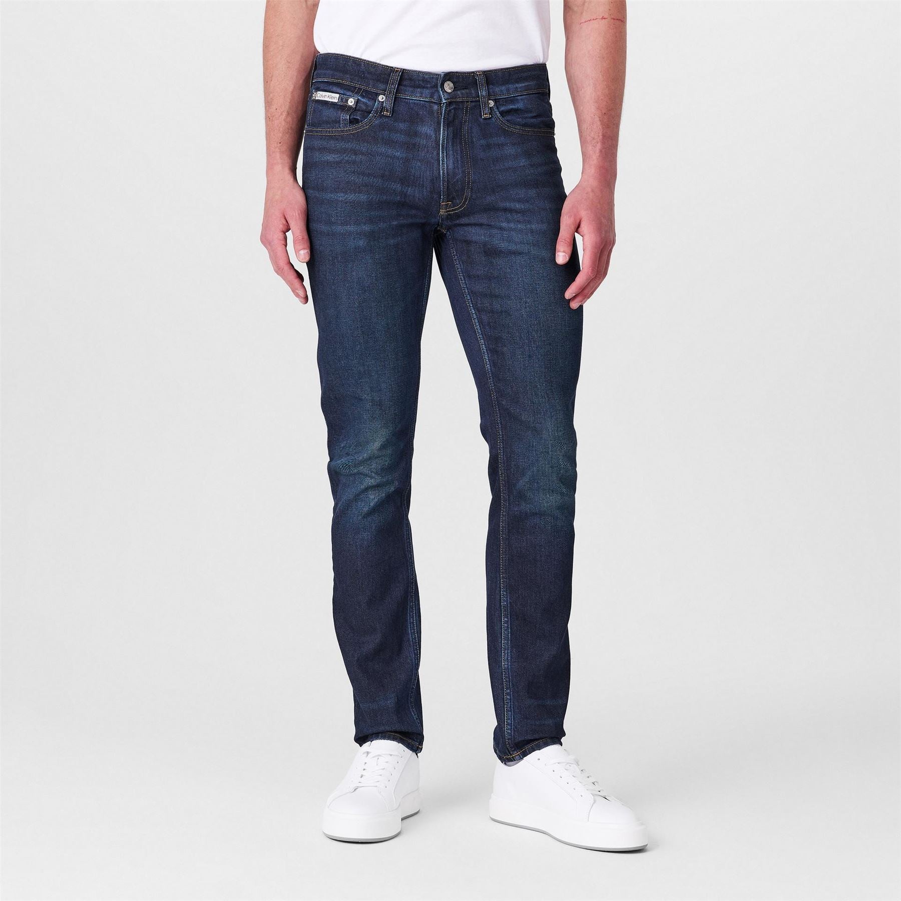 Calvin Klein Jeans Slim Straight Leg Jeans