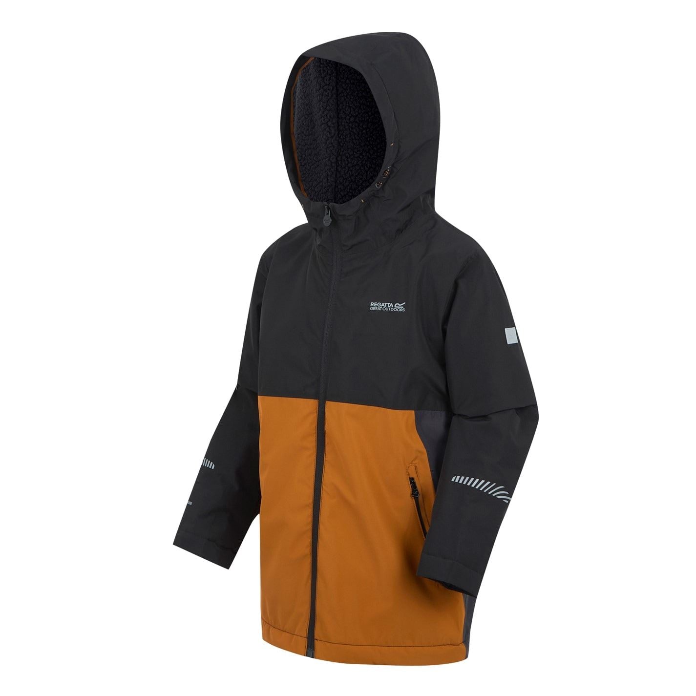Regatta Kids Hillain Warm Lined Isotex Reflective Waterproof Jacket