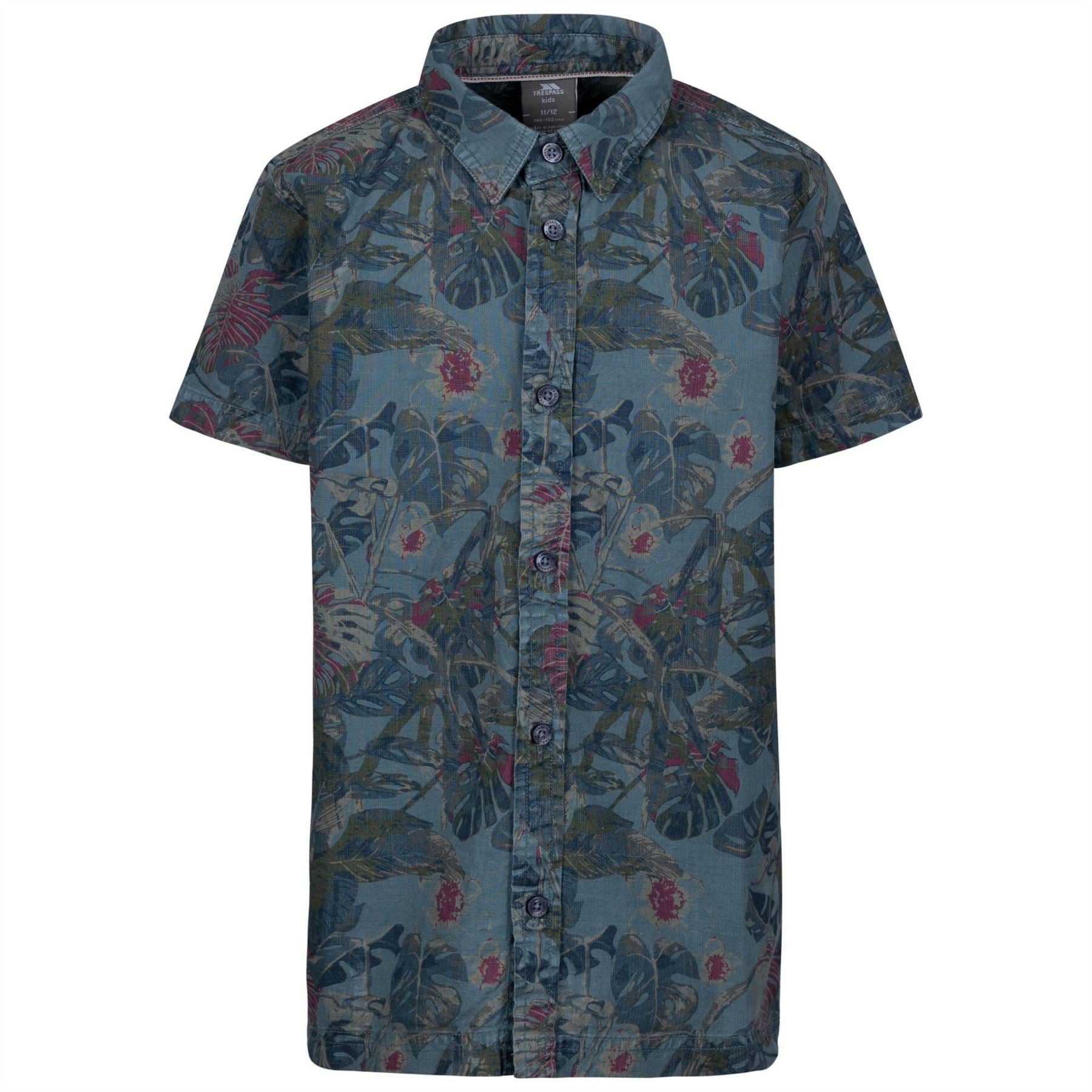 Trespass Short Sleeve Patterned Shirt