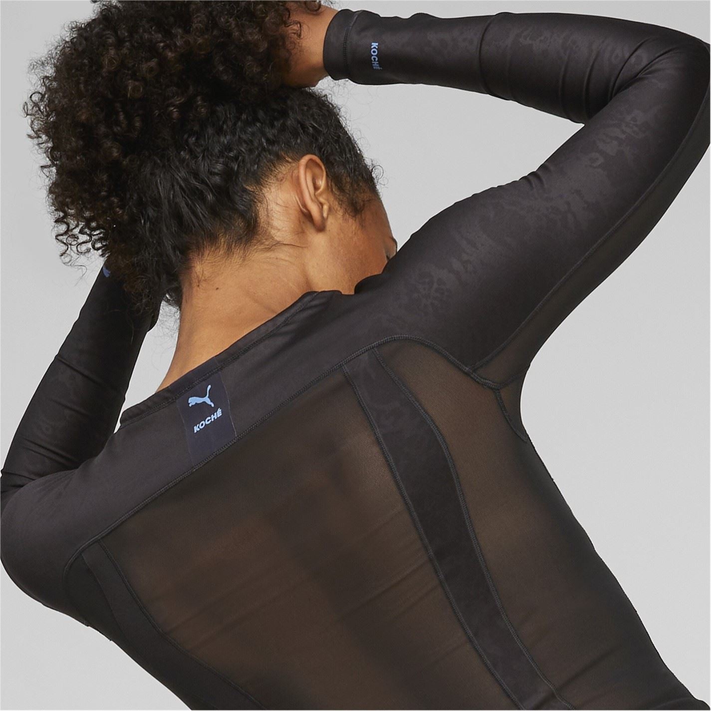 Puma Skinny Fit Long Sleeve Crew Neck T-Shirt