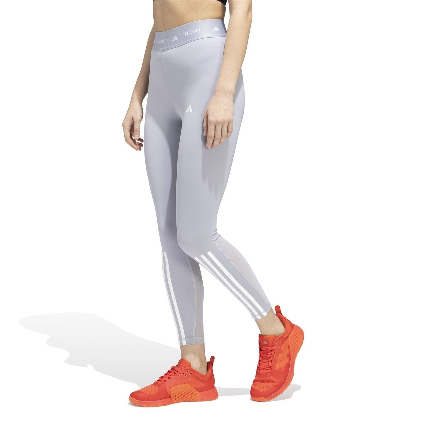 adidas Techfit 3 Stripes 7 8 Leggings