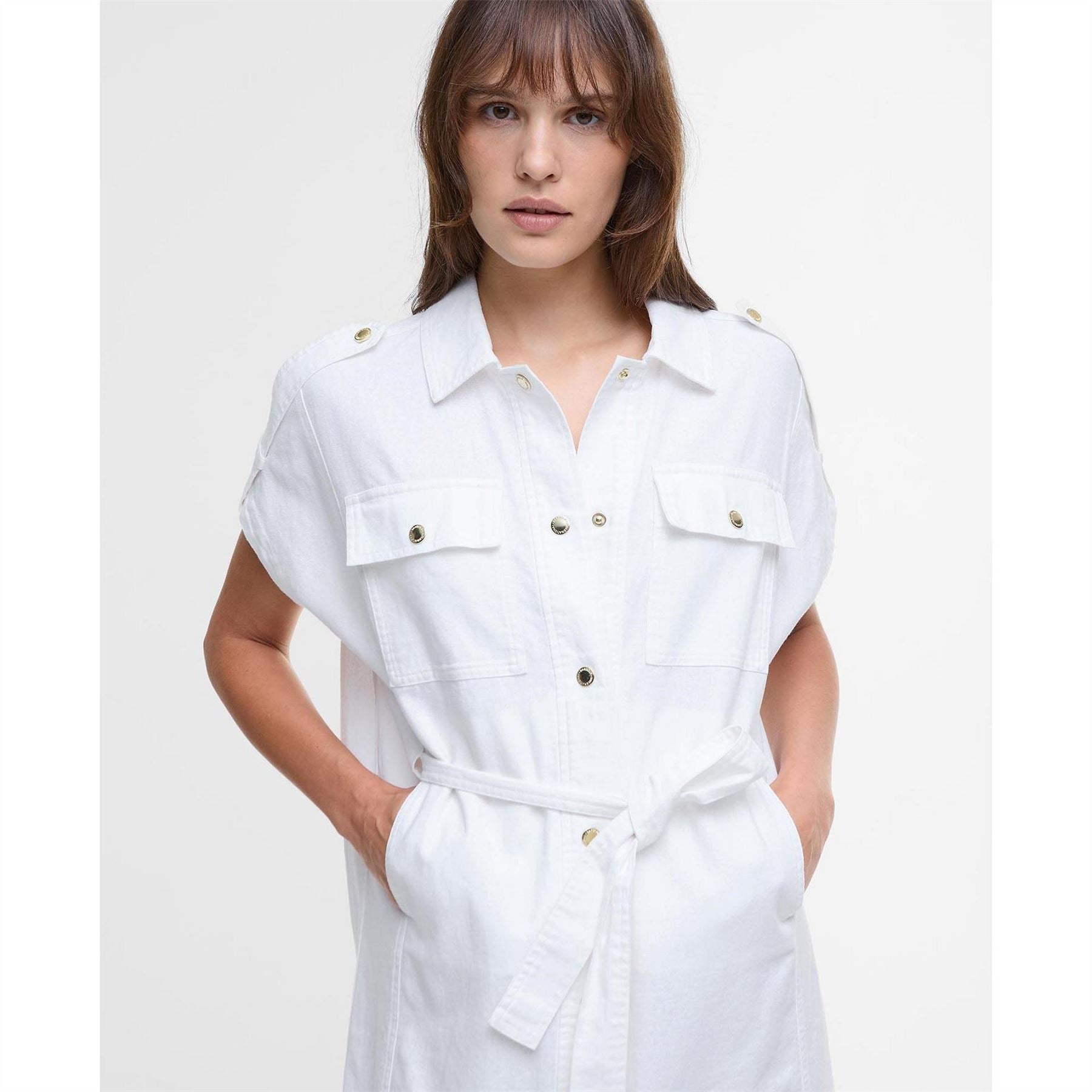 Barbour International Midi Dress