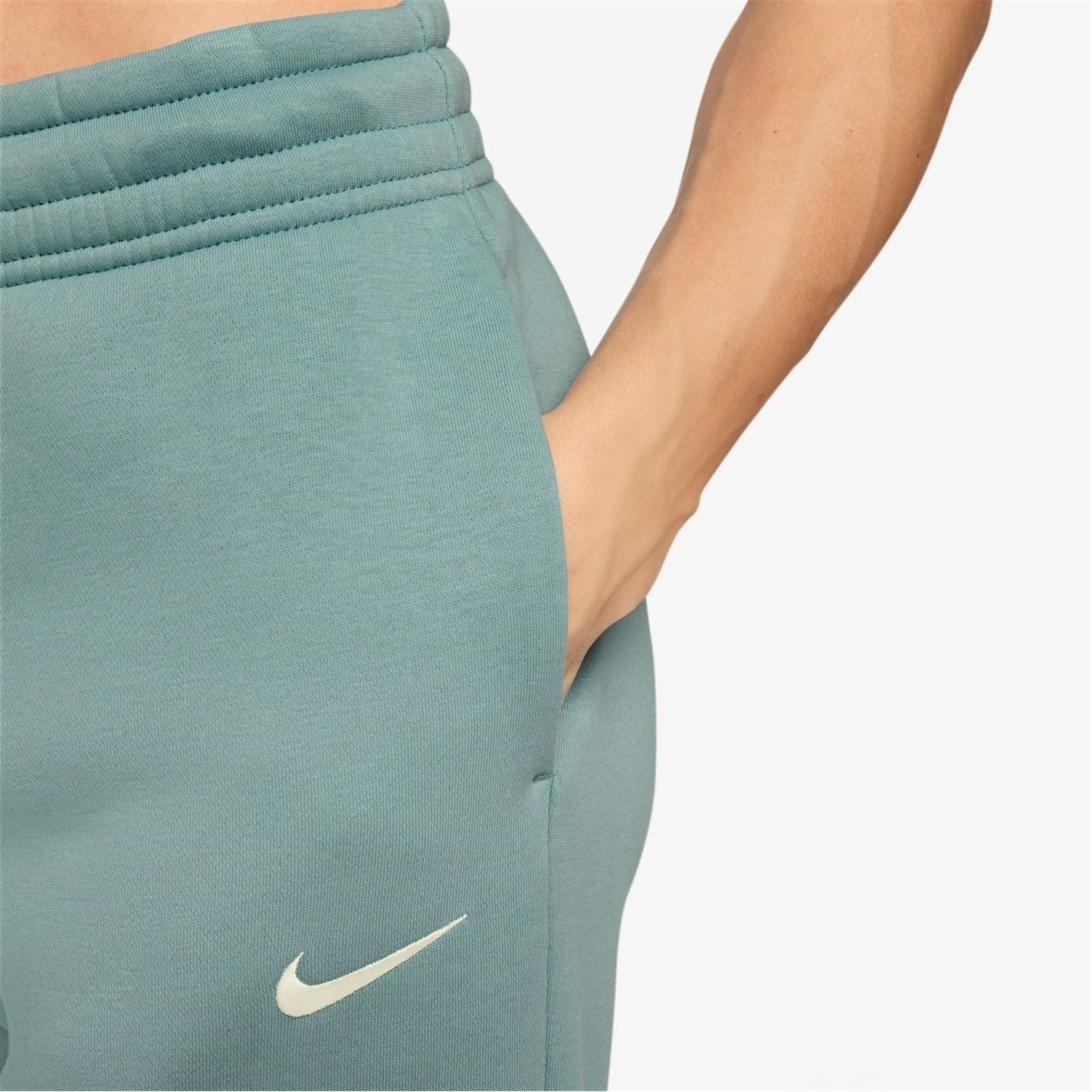 Nike Womens Sportswear Phoenix Fleece Mid Rise Sweatpants